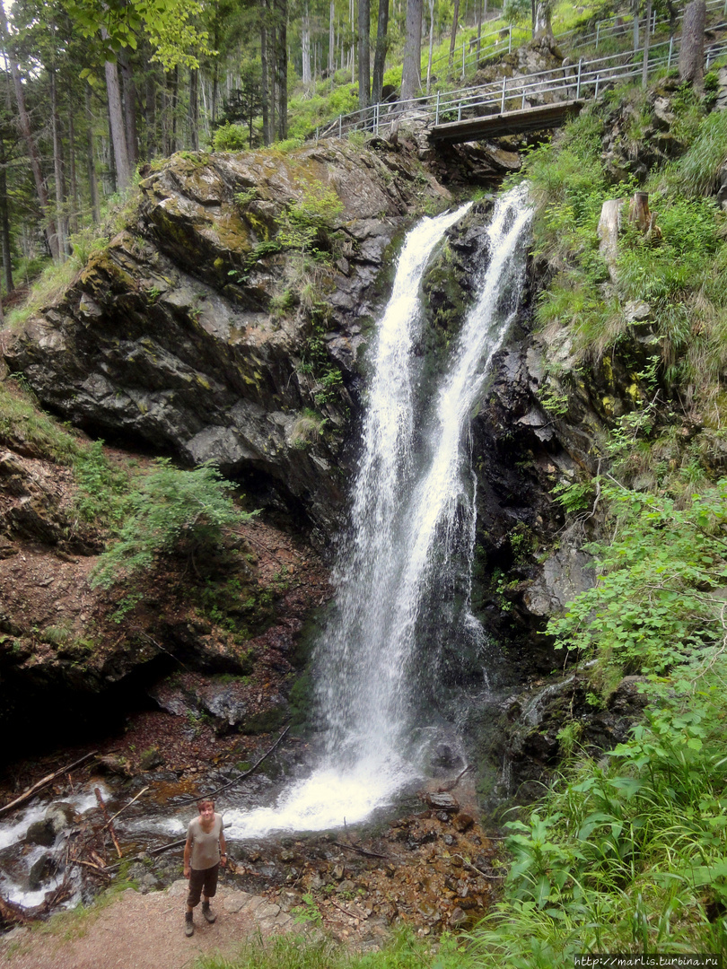 Малый водопад Тодтнау-Фаль / Fahler Wasserfall