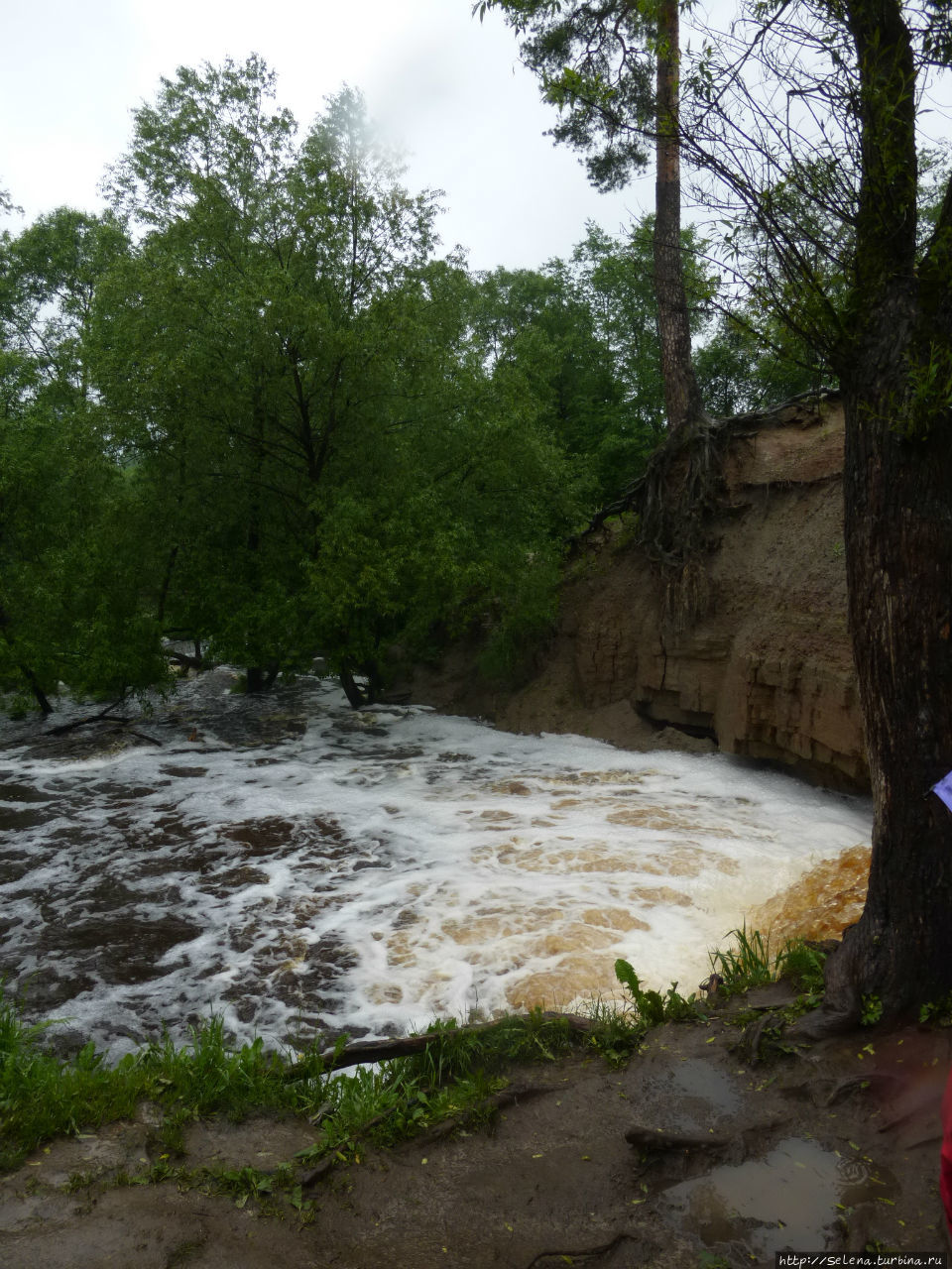 Саблинский водопад Ульяновка, Россия