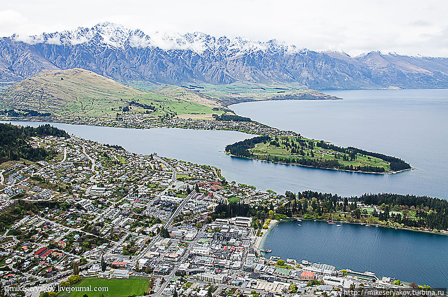 Как прыгать банджи или активитес Квинстауна Квинстаун, Новая Зеландия