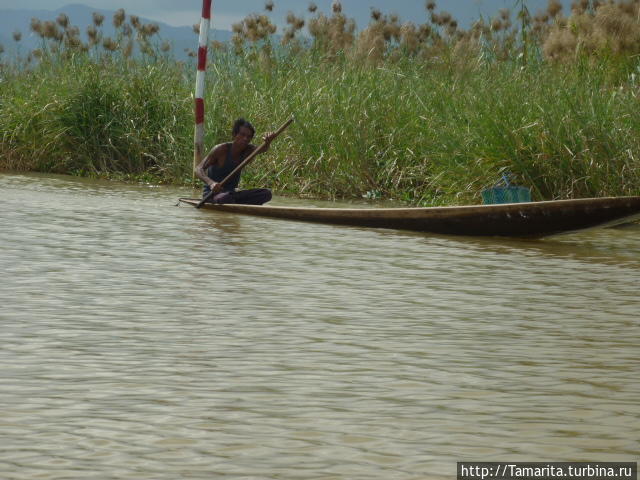 Озеро Инле и подставные падаунги Озеро Инле, Мьянма