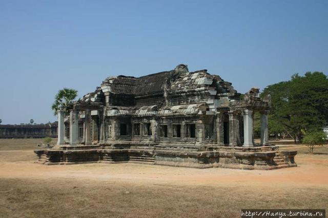 Библиотека Ангкор Вата Ангкор (столица государства кхмеров), Камбоджа