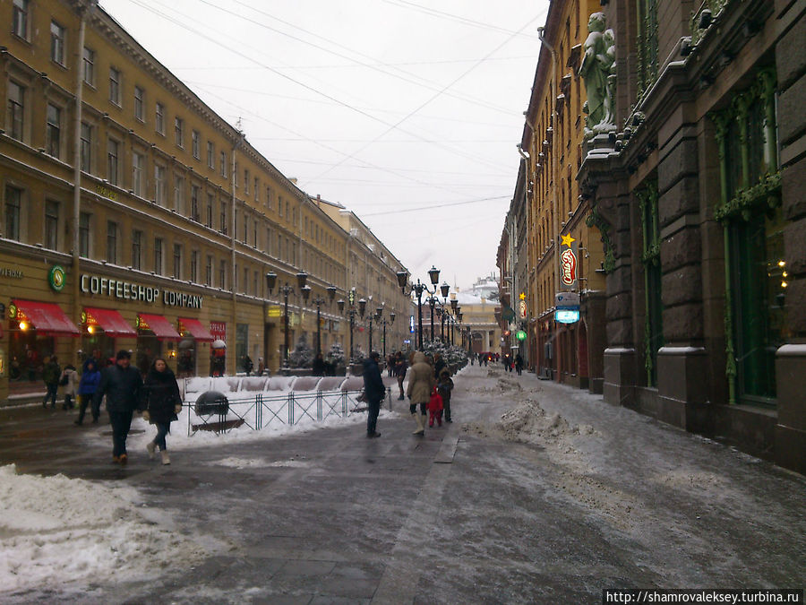 И выпал снег... Санкт-Петербург, Россия