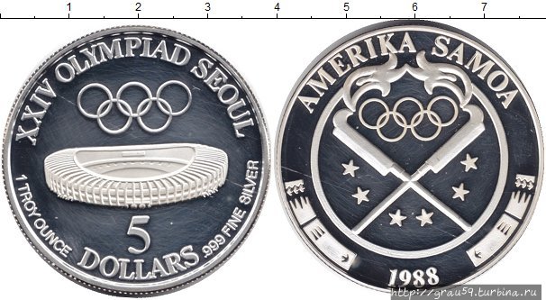 Деньги Американского Самоа Американское Самоа