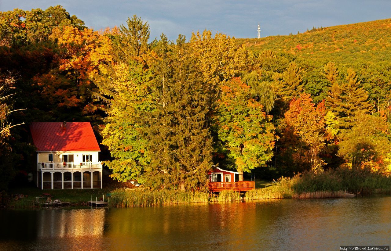 Парк на Виндзорском озере Норт-Адамс, CША