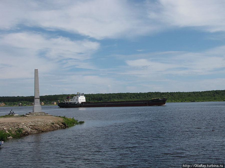 Стела в Вознесенье Вознесенье, Россия