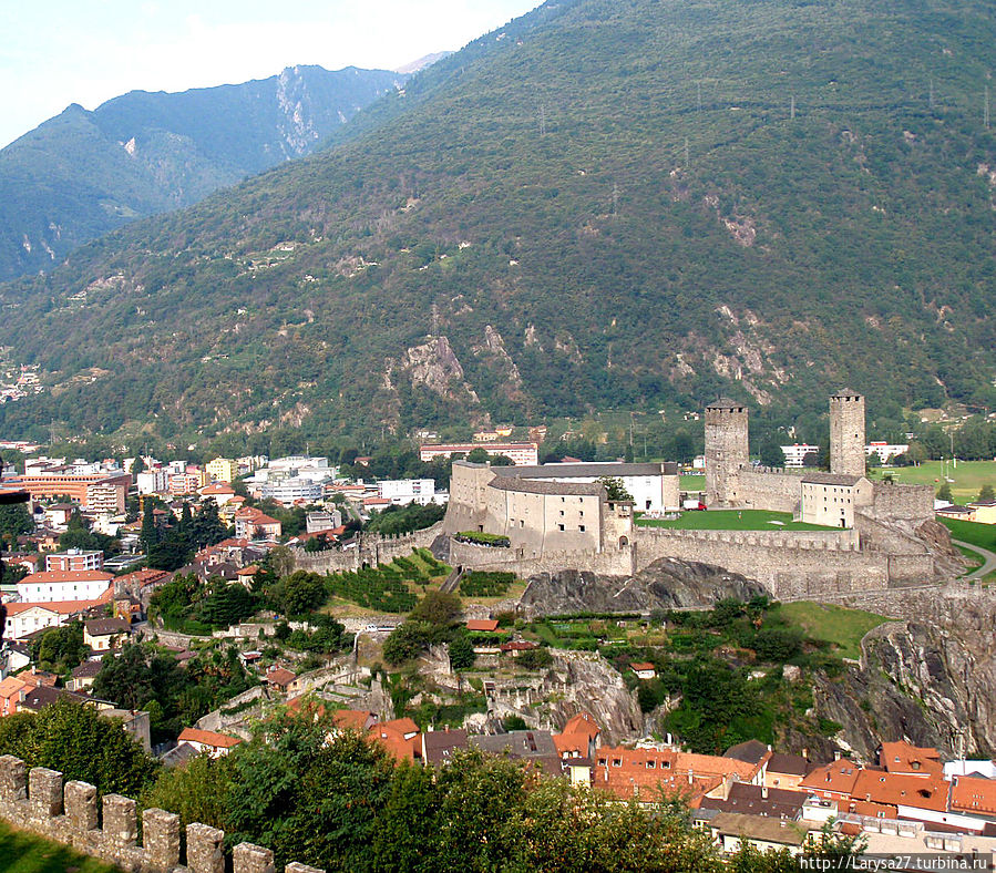 Замок Кастельгранде Беллинцона, Швейцария