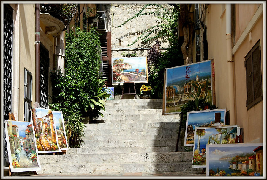 Самый уютный и воздушный город Сицилии Таормина, Италия
