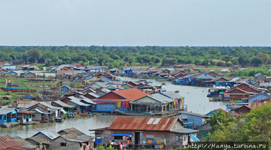 Озеро Тонле Сап. Фото из интернета Сиемреап, Камбоджа