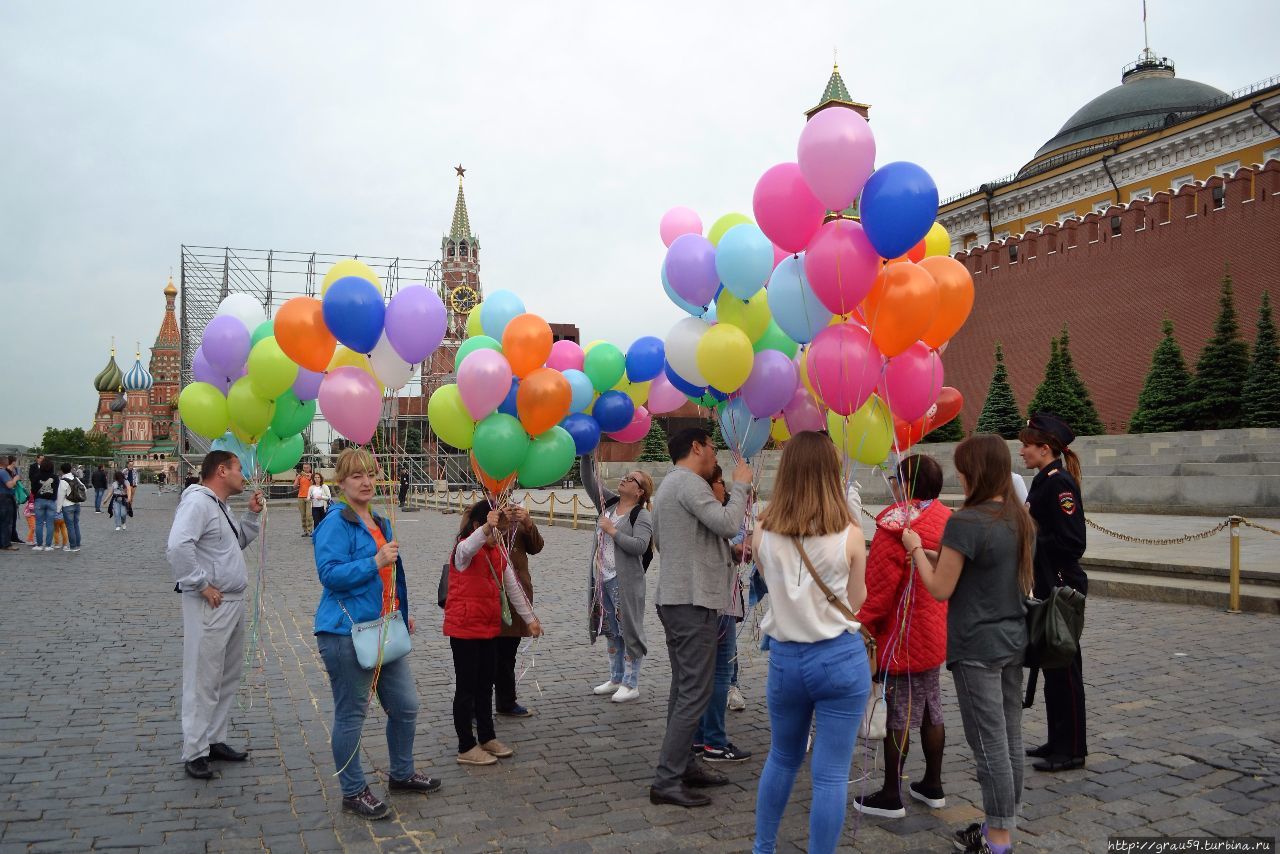 Разнообразные чудики и злодеи на Красной площади Москва, Россия