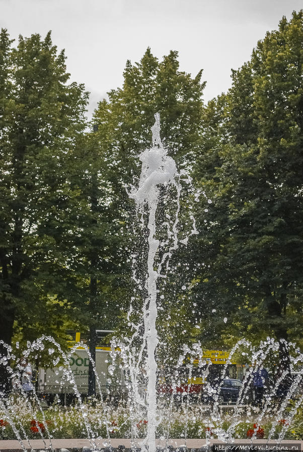 Магия бурлящей воды Рига, Латвия