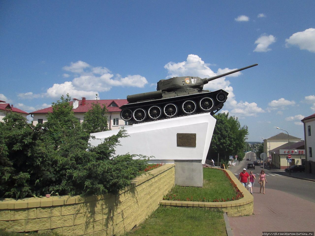 Прогулка по историческому центру Слоним, Беларусь