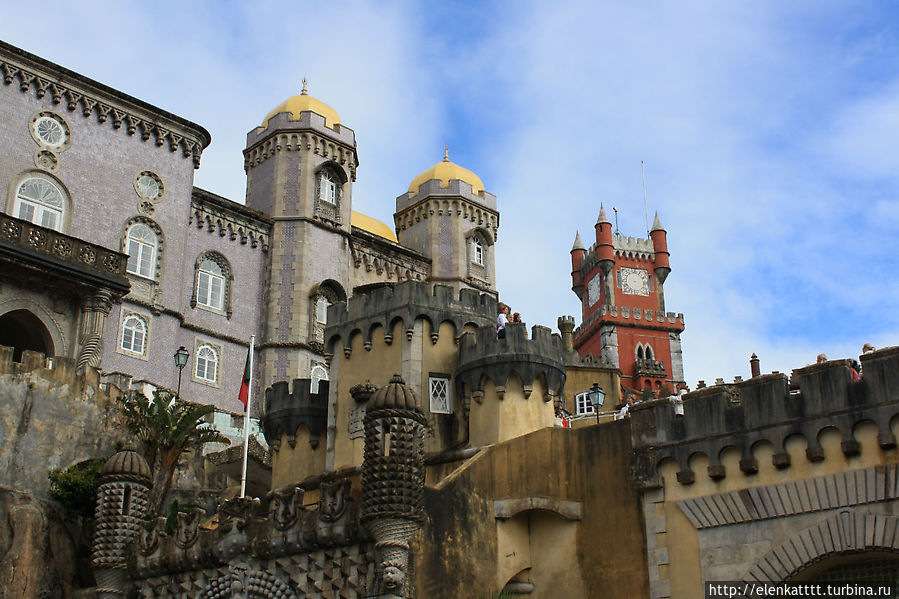 Визит в сказку  — дворец Пена Синтра, Португалия