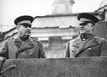 И.В. Сталин и Г.К. Жуков на Параде Победы в 1945 года (Из Интернета)
