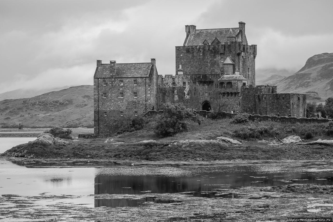 Самый романтический замок Шотландии Кайл-оф-Лохалш, Великобритания