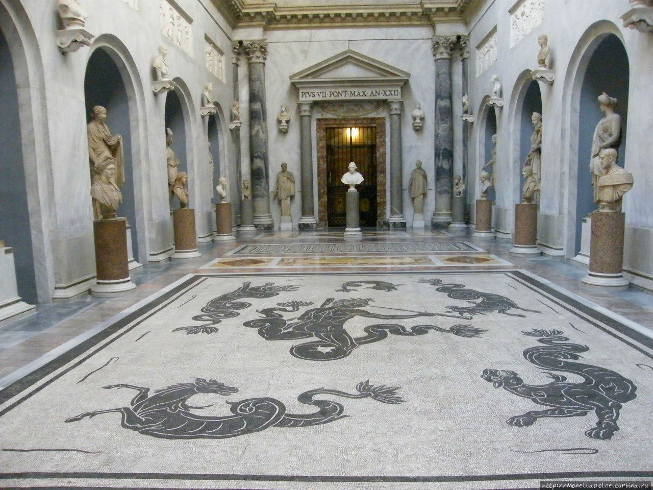la galleria Braccio Nuovo Ватикан (столица), Ватикан