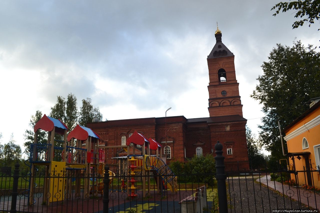 Церковь Александра Невского Окуловка, Россия