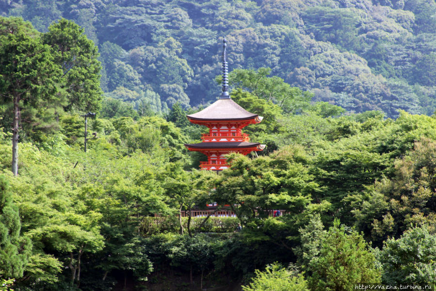 Храм Киёмидзу-дера. Первая часть Киото, Япония