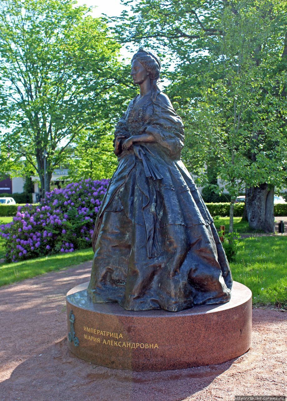 Памятник императрице Марии Александровне Мариехамн, Аланды