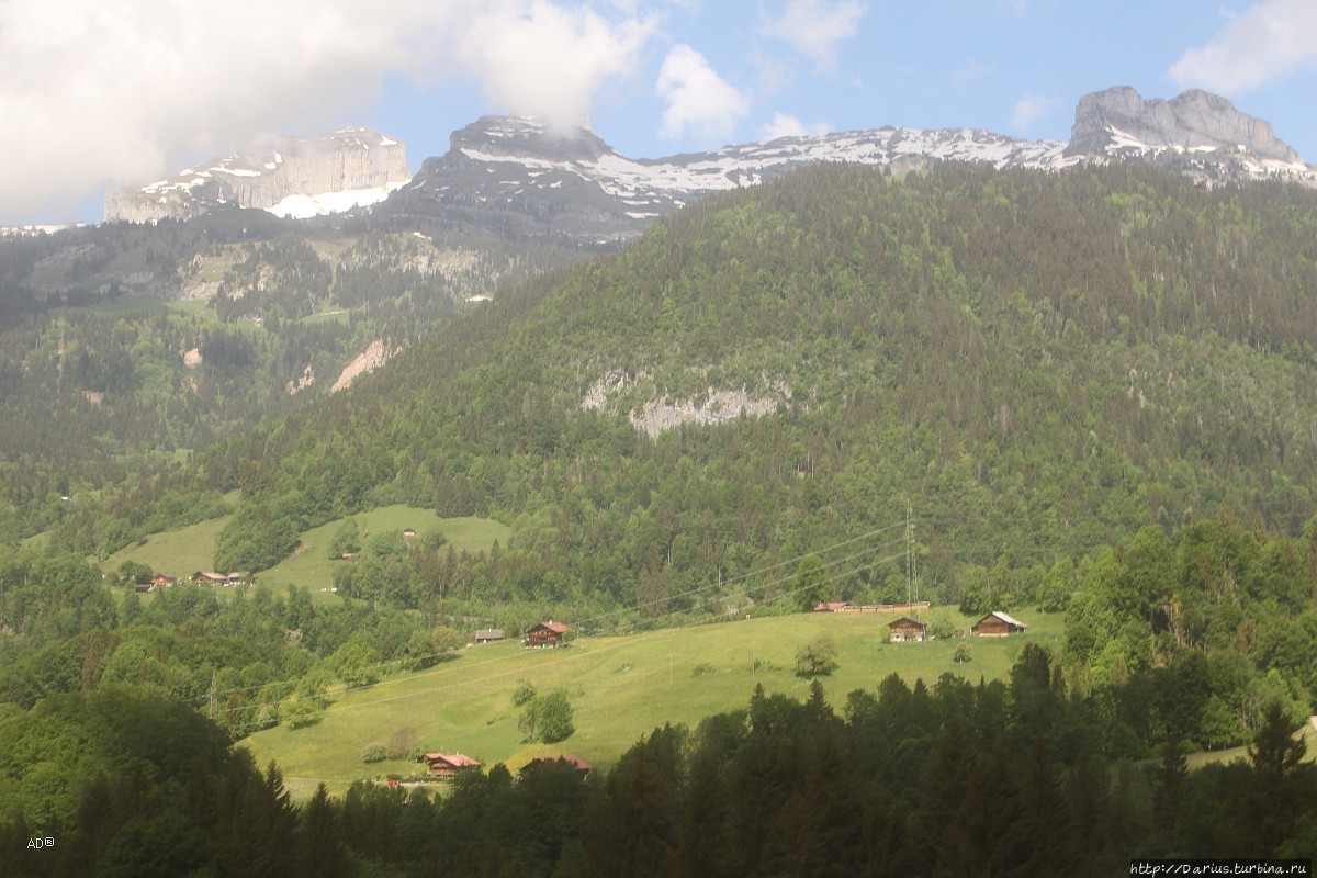 Женева — Ледник (Glacier) 3000, Альпы Женева, Швейцария