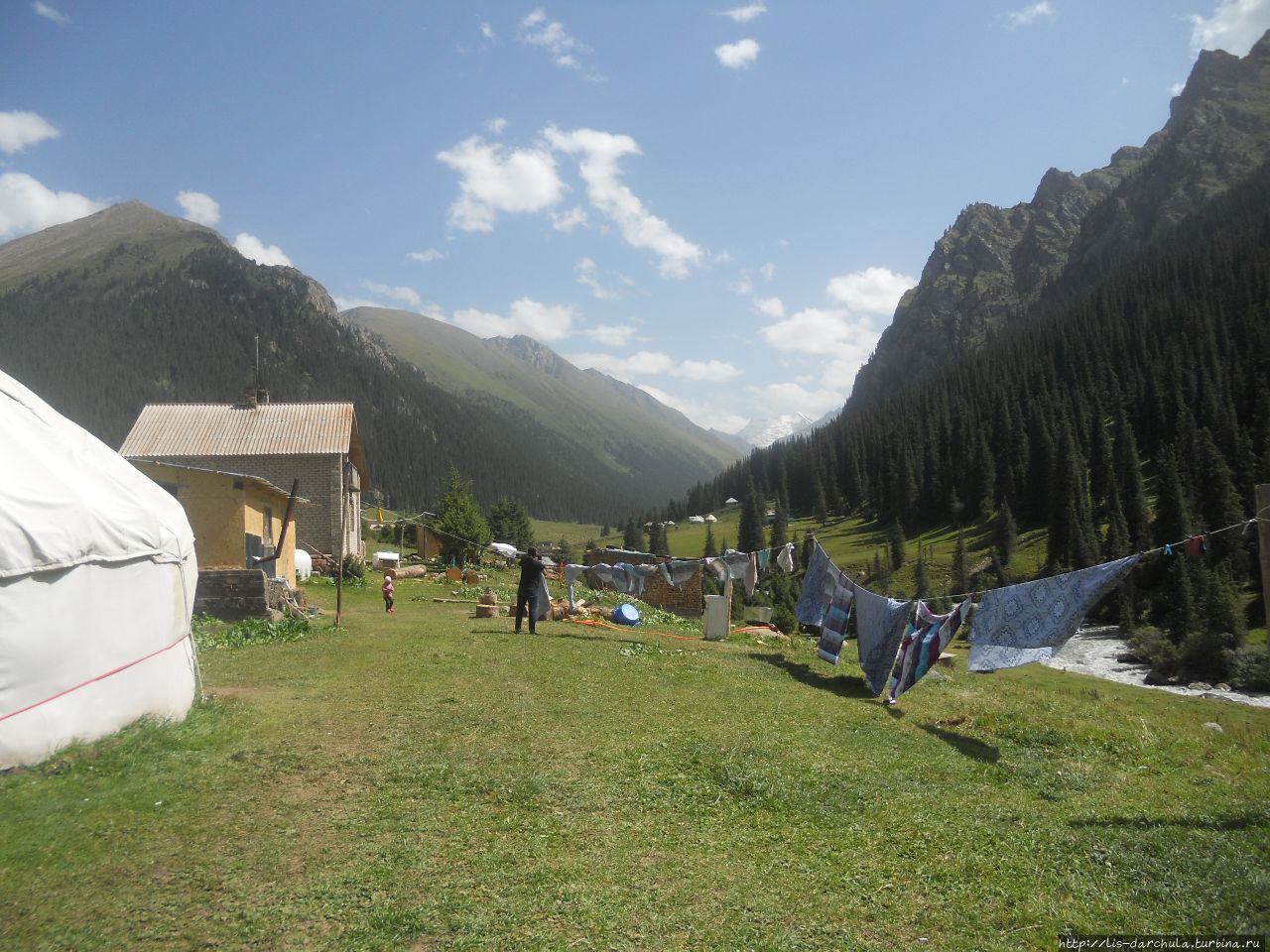 Киргизия. Отдых на горячих источниках и озере Иссык-Куль. Бишкек, Киргизия