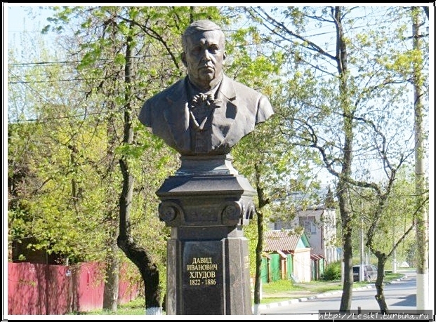 Памятник Д.И. Хлудову в Егорьевске Егорьевск, Россия