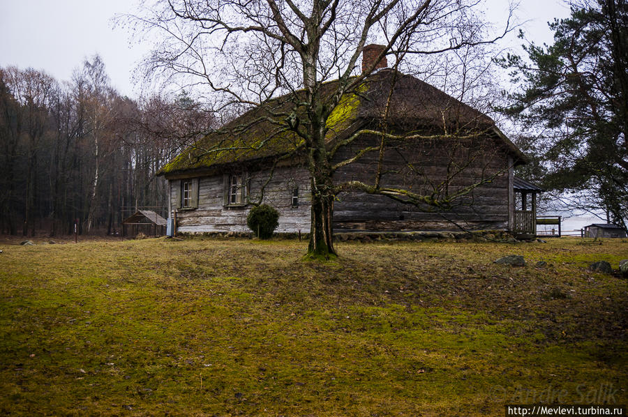 Латвийский этнографический музей в феврале Рига, Латвия
