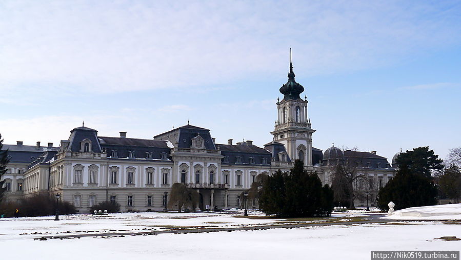 Городок на западной оконечности Балатона Кестхей, Венгрия