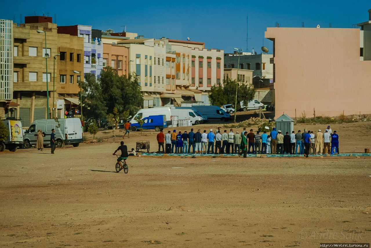 Ворота Баб Мансур Мекнес, Марокко