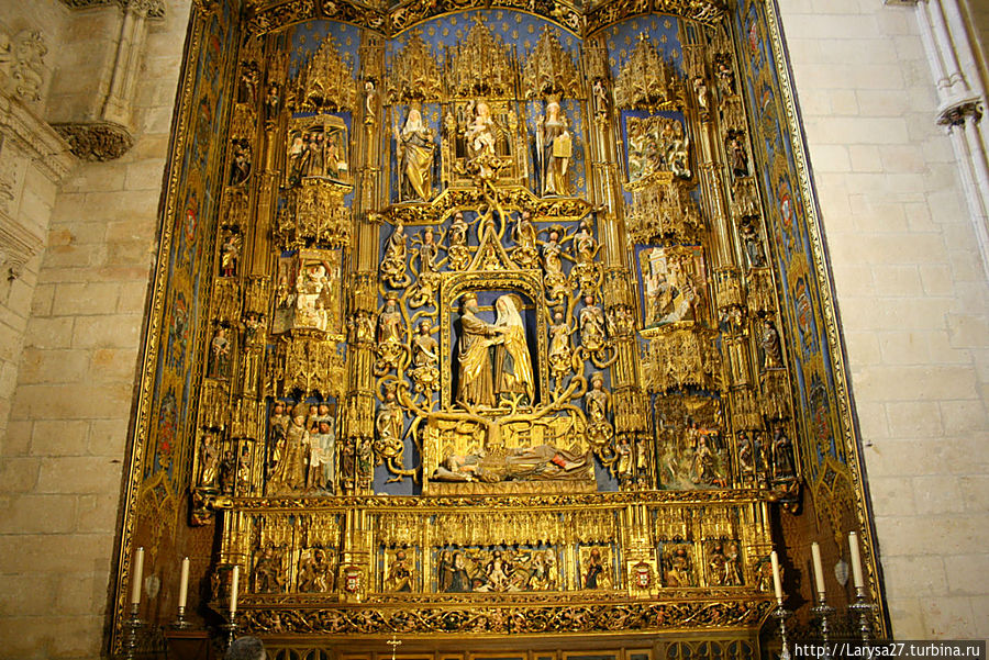 Алтарь в капелле Св.Анны работы Гиля де Силое Бургос, Испания