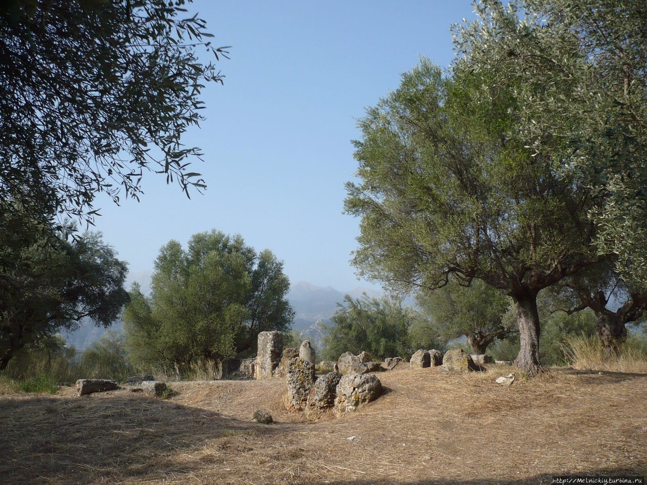 На руинах Древней Спарты Спарта, Греция