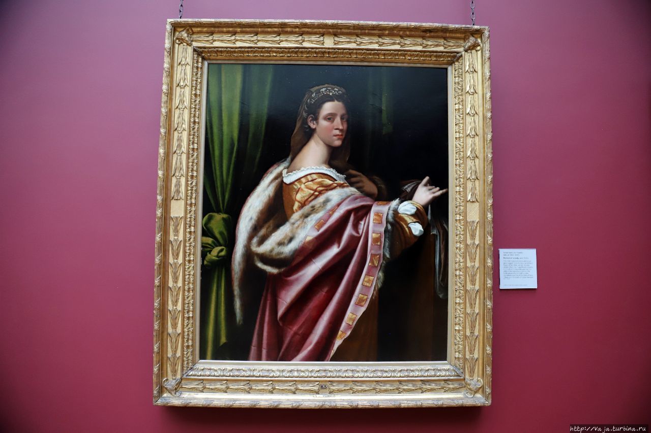 Себосьтияно дель Пьомбо. Женский портрет Лондон, Великобритания