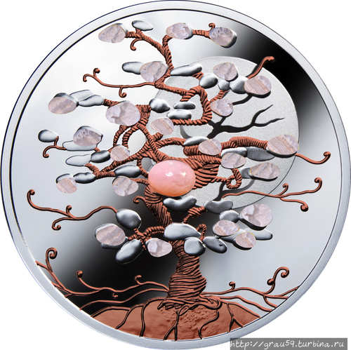 Монеты с опалом Перт, Австралия