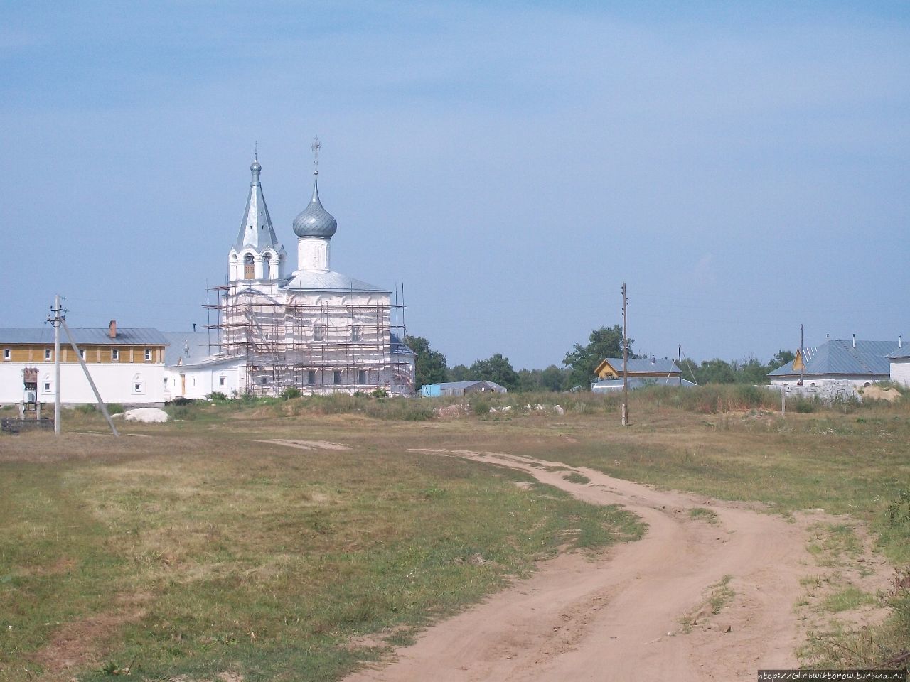 Прогулка от автовокзала до центра Гороховец, Россия