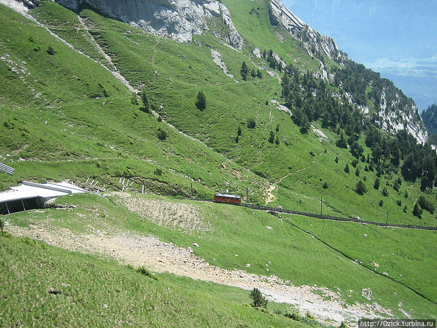 Полет фантазий на горе Пилатус Люцерн, Швейцария