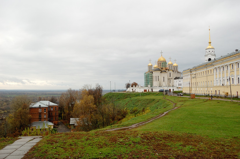 Вид на здание присутственных мест Владимир, Россия