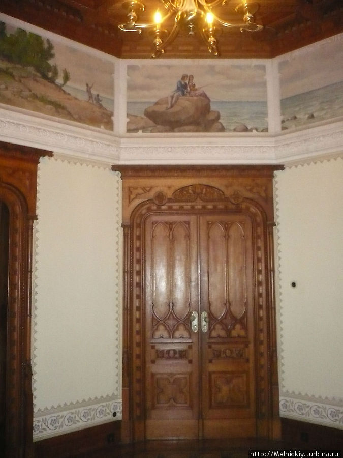Интерьеры дворца усадьбы Регайлера Синтра, Португалия