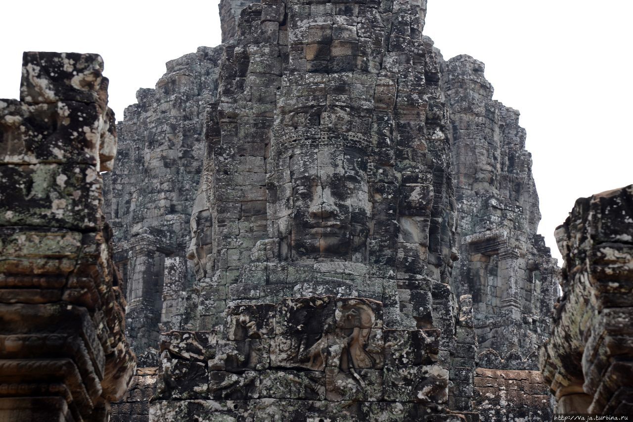 Храм Байон. Первая часть Ангкор (столица государства кхмеров), Камбоджа