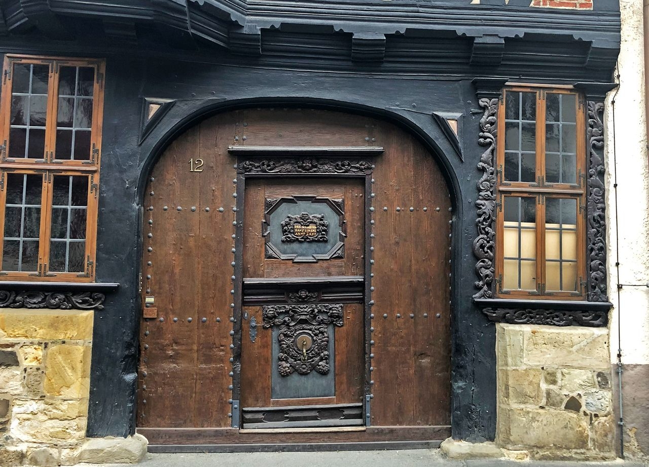 Decorative elements that create the image of Goslar