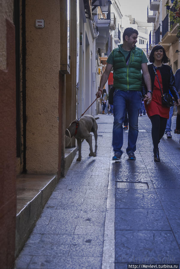Неспешная прогулка. Вечерний Ситжес Ситжес, Испания
