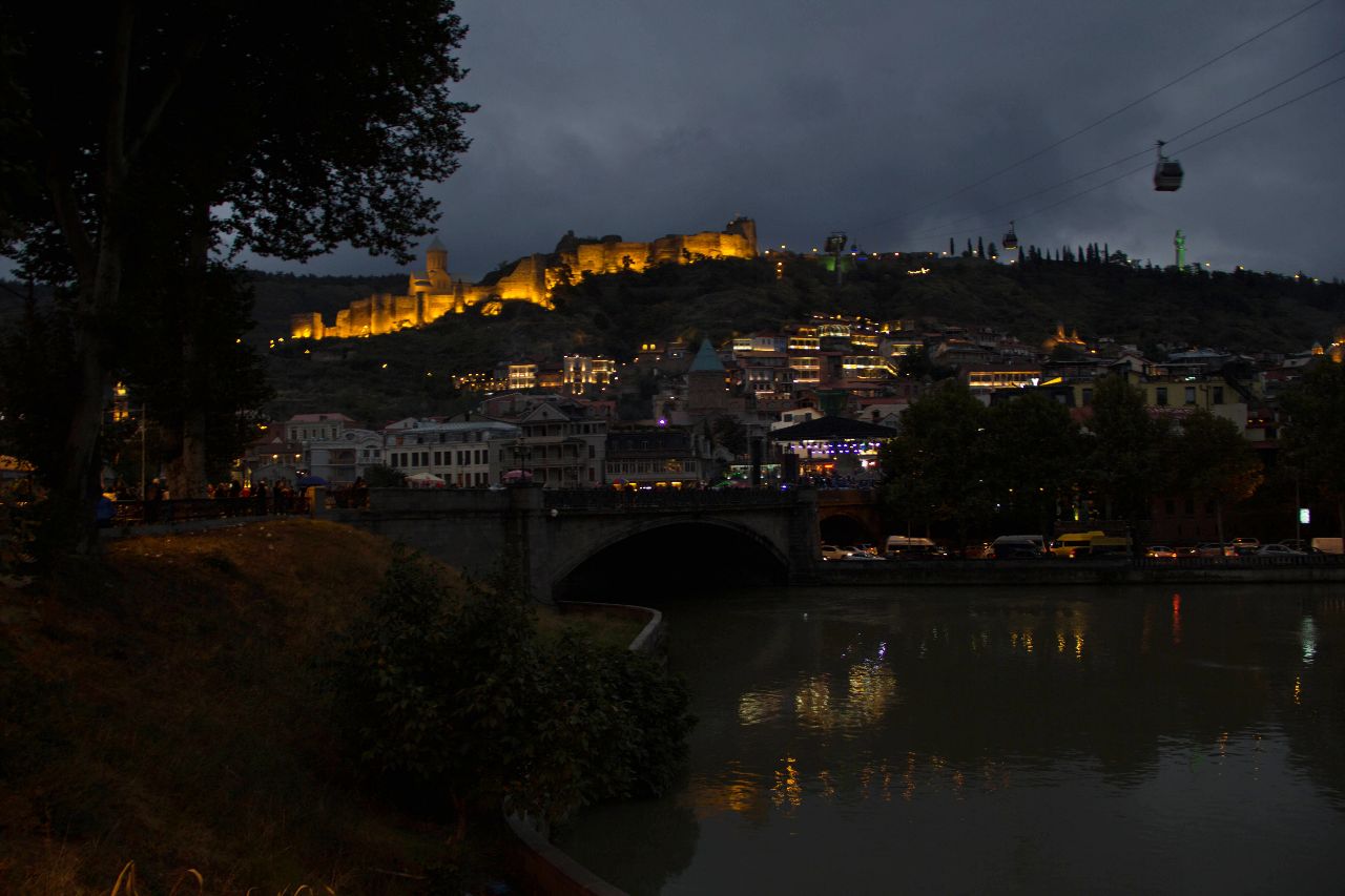 ночной Тбилиси Тбилиси, Грузия