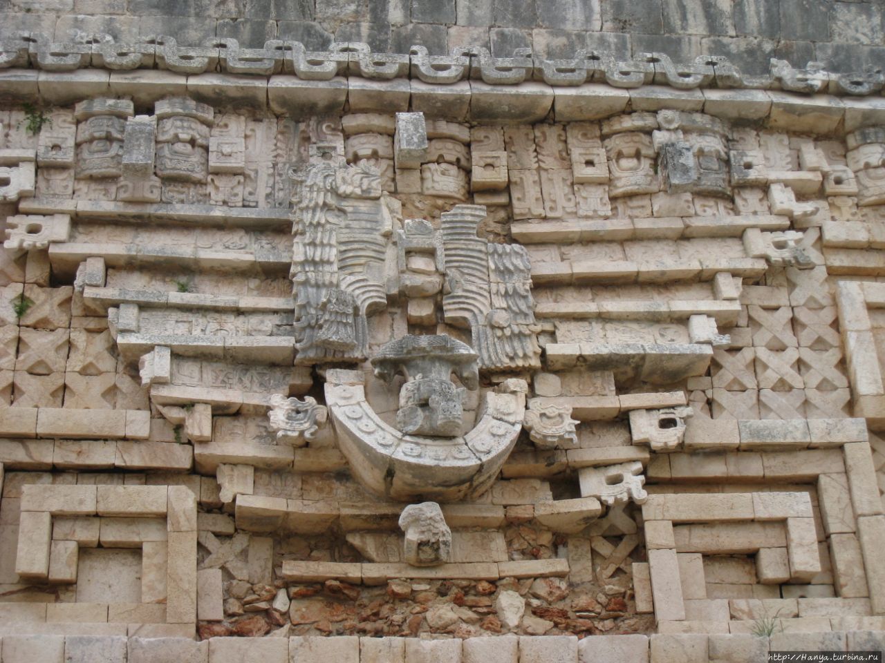 Ушмаль древний город майя Ушмаль, Мексика