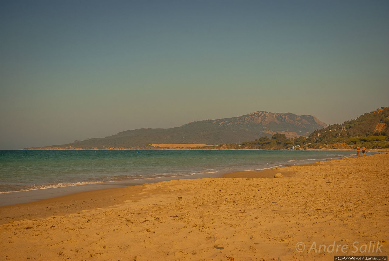 Рассвет в Tarifa, Spain Тарифа, Испания