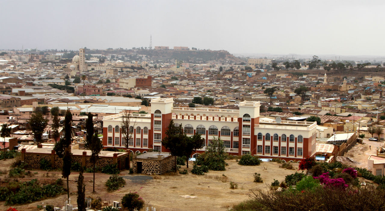 Асмэра — коптская смотровая площадка Асмэра, Эритрея