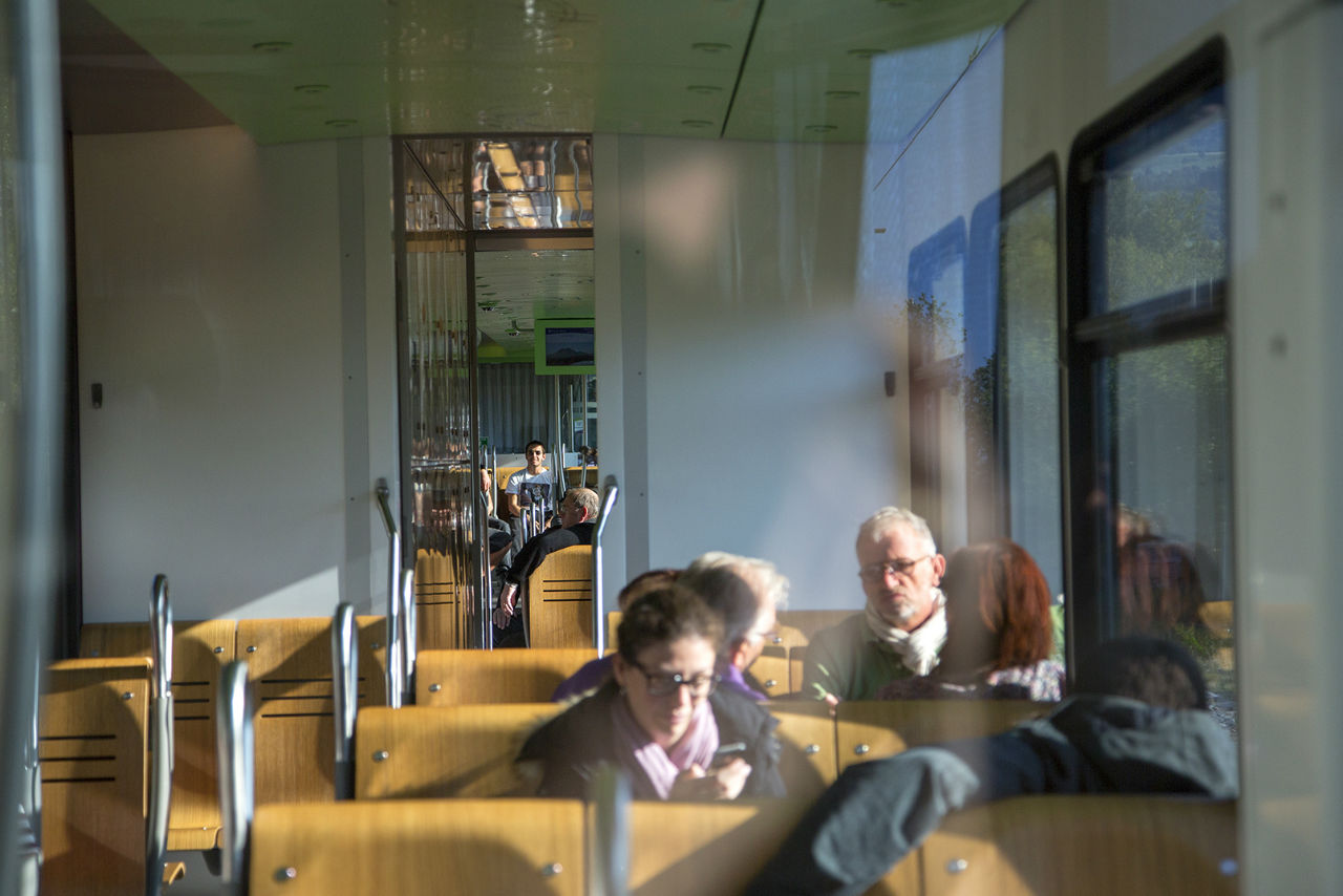 Поездка на Тран панорамик Овернь, Франция