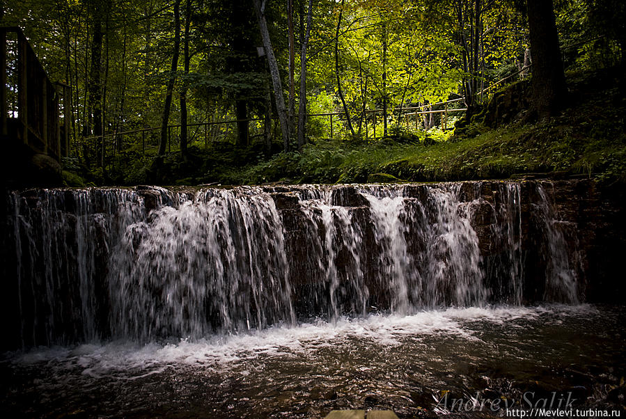 Семь водопадов Сигулда, Латвия