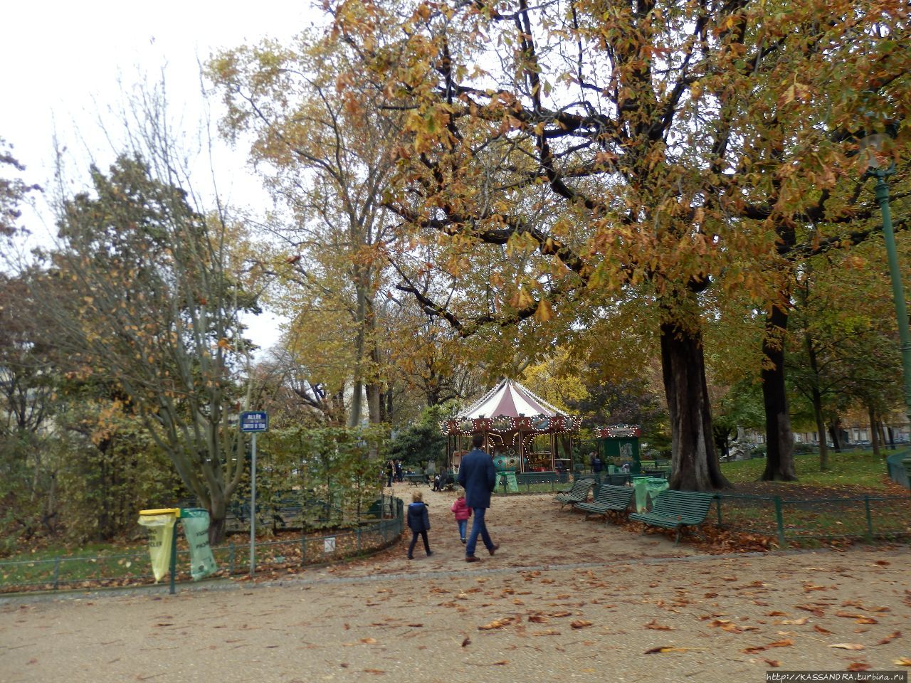 Парк Монсо Париж, Франция