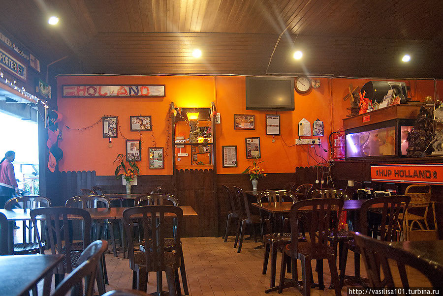 Кафе Жасмин в центре города Танах-Рата, Малайзия