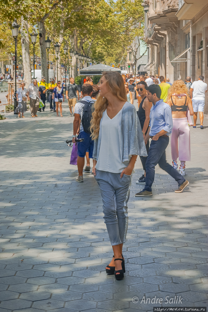 Август в Барселоне Барселона, Испания