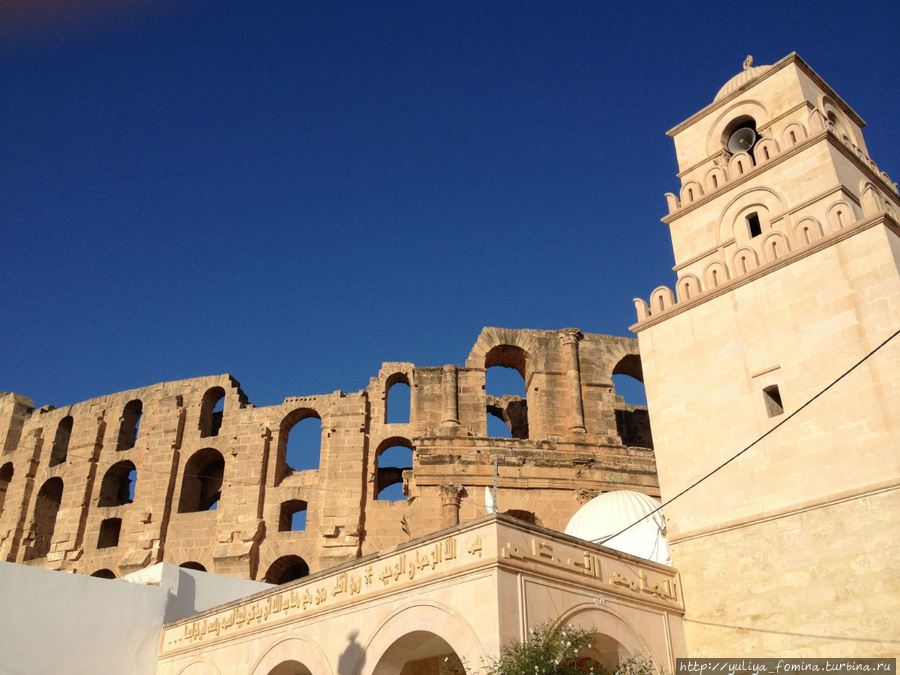 Путь гладиатора Эль-Джем, Тунис