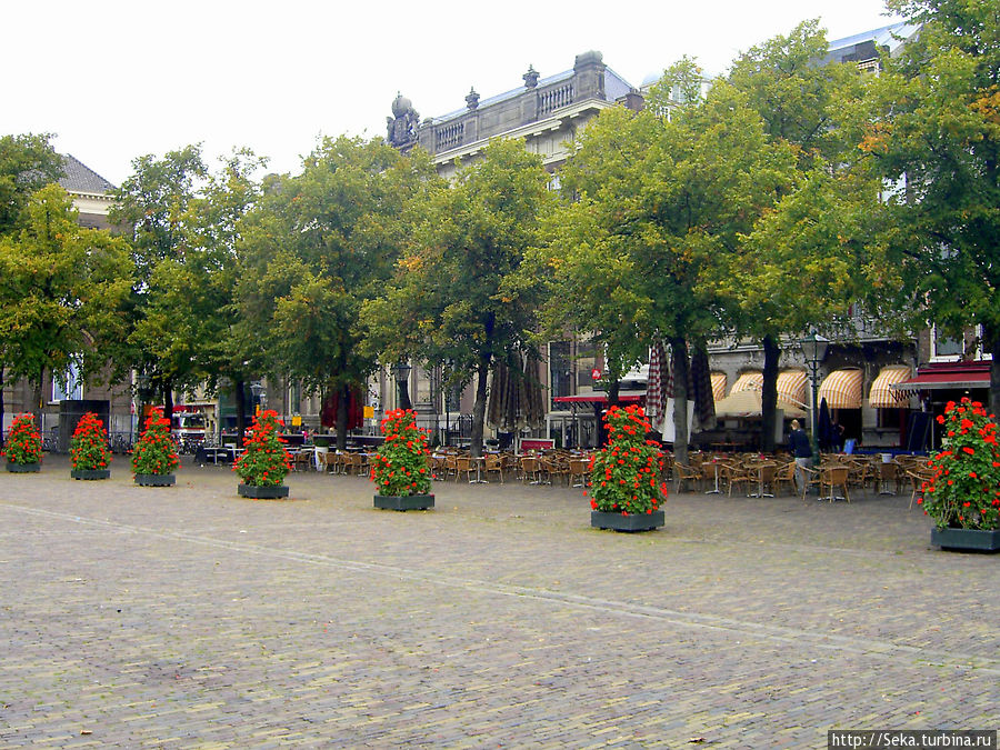 Площадь «Plein» Гаага, Нидерланды